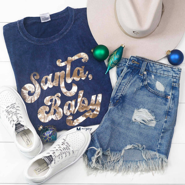 SALE-Santa Baby Christmas Shirt