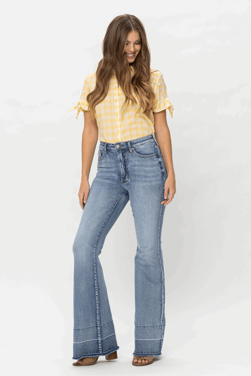 Buy Reelize - Denim Jeans For Girls, Bell Bottom , Blue