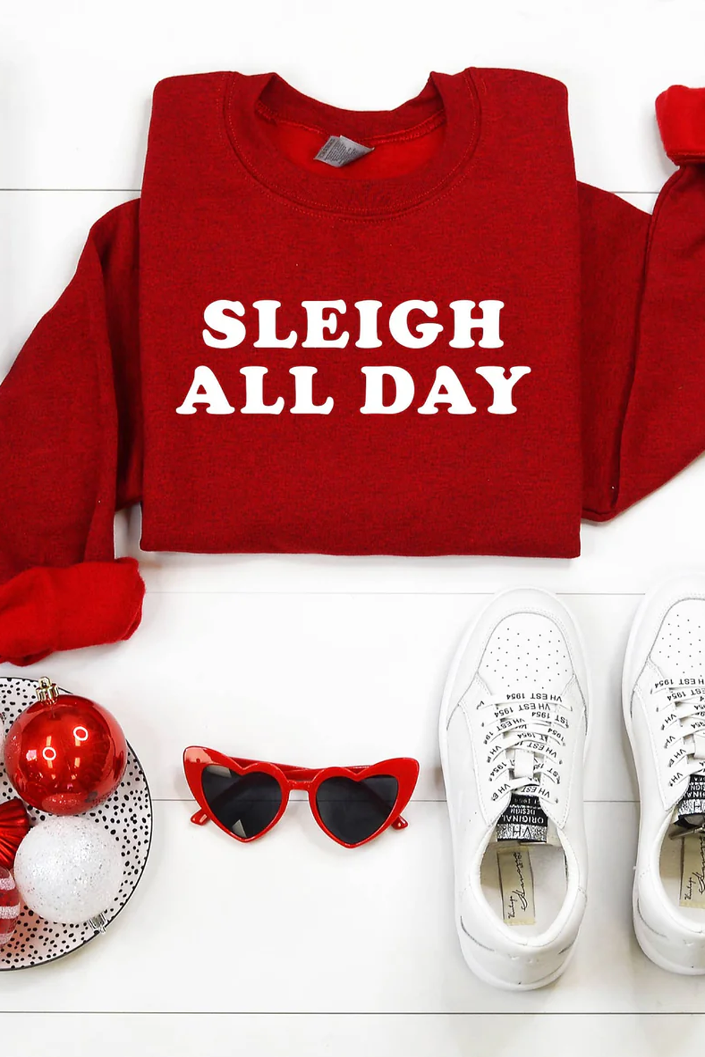 SALE-Sleigh All Day Crewneck Sweatshirt